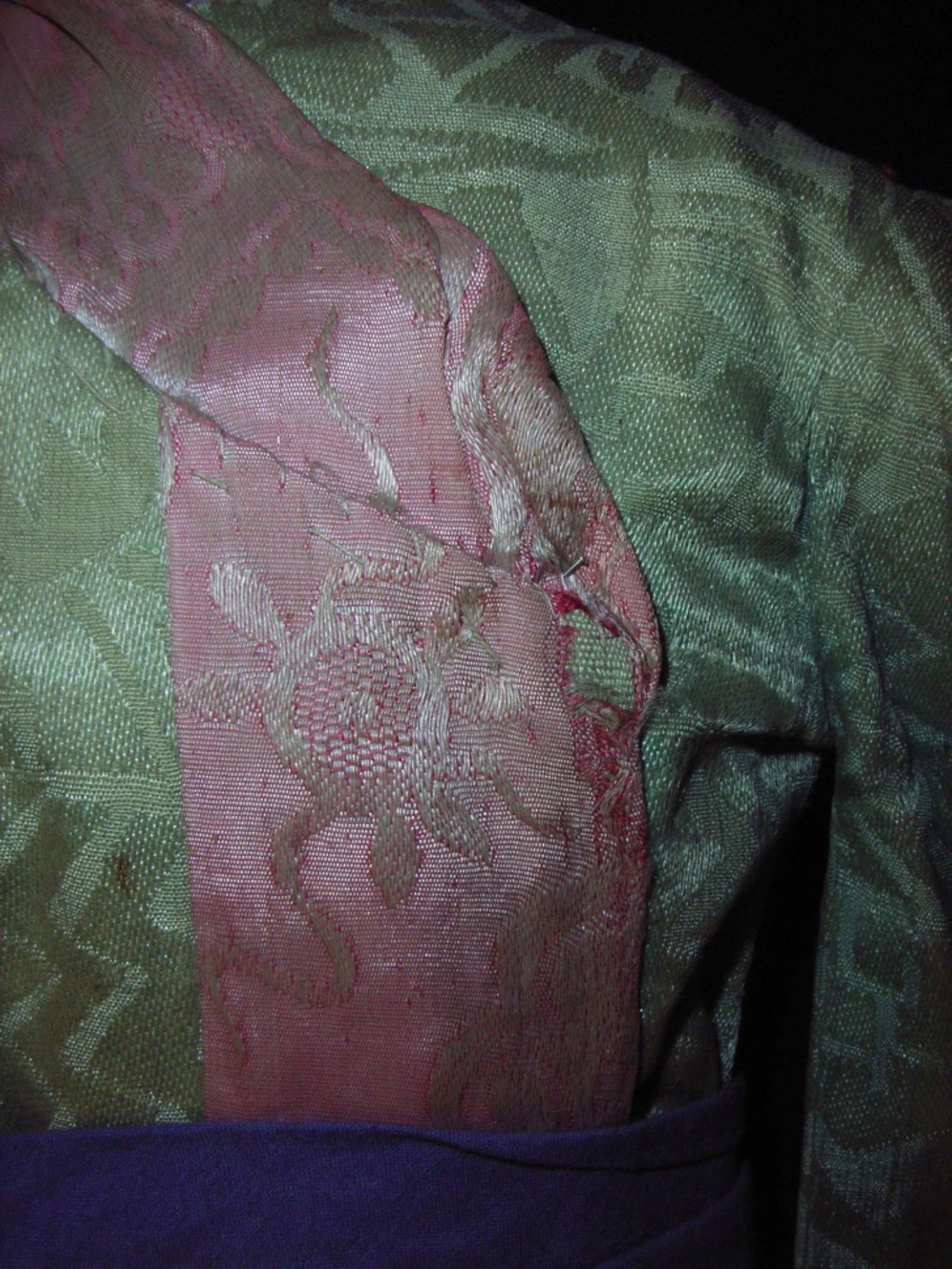 Particolare prima del restauro